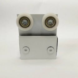 Carrinho Roldana Dupla Porta Janela De Vidro 1126 Dc