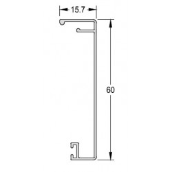 Capa para Trilho 8mm