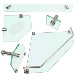 Kit Acessórios De Banheiro Luxo - 5 Peças