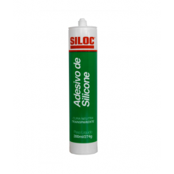Silicone Neutro Incolor 280 Ml / 274 G - Siloc