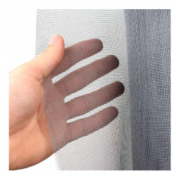 Rolo De Tela Mosqueteira Cinza Em Fibra De Vidro 1,2m 